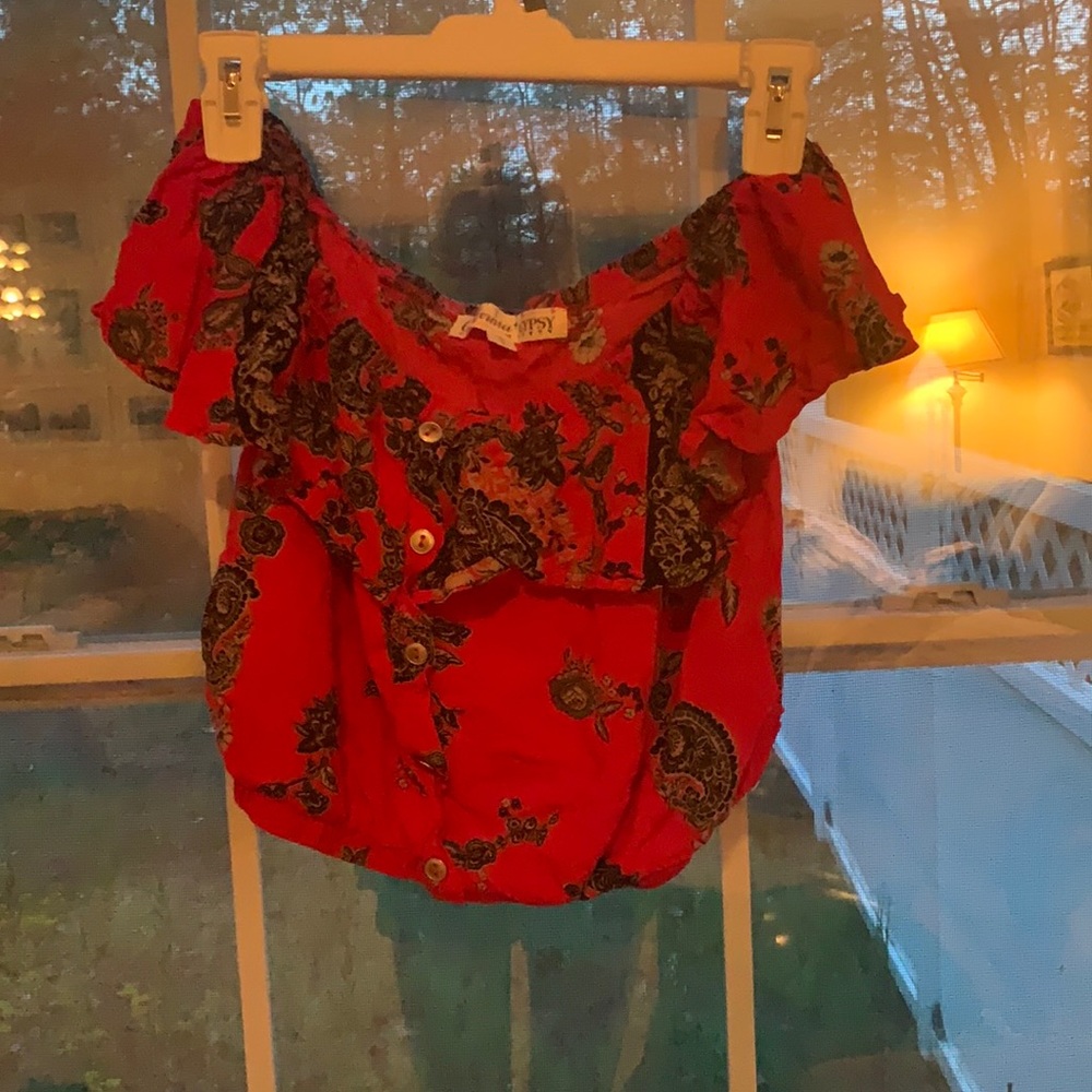 Off the shoulder top